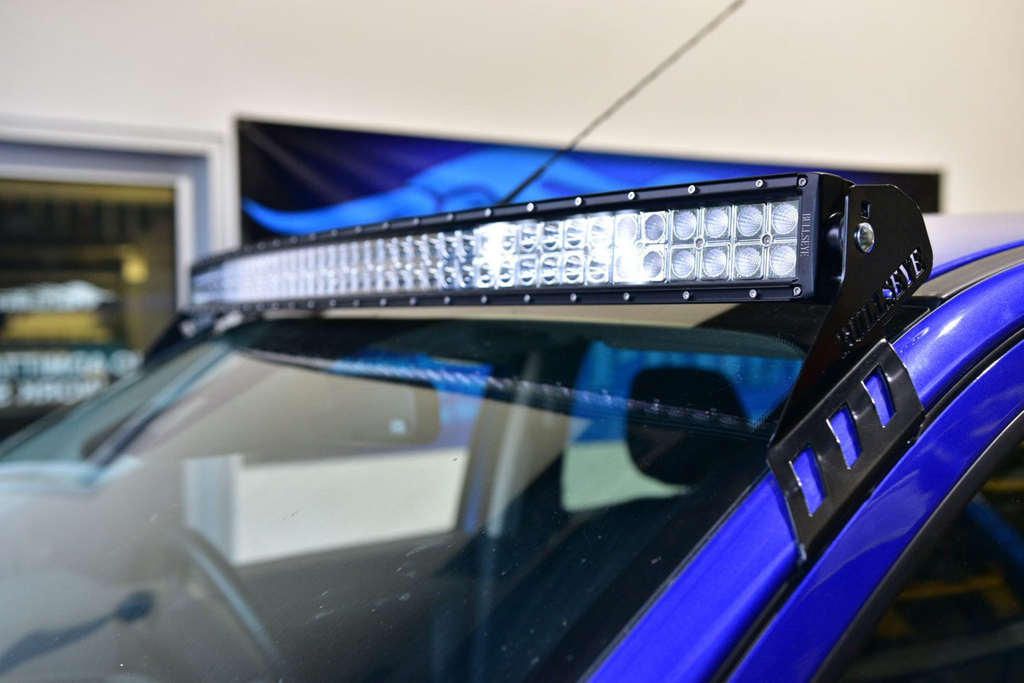 Mazda BT-50 Bullseye Curved Lightbar Bracket 50"