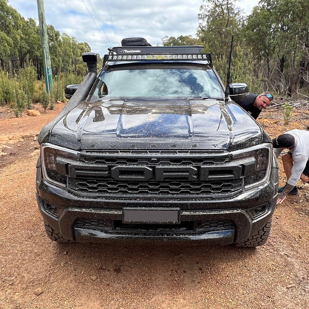 Ford Next Gen Ranger Curved Lightbar Roof Mount Bullseye Bracket
