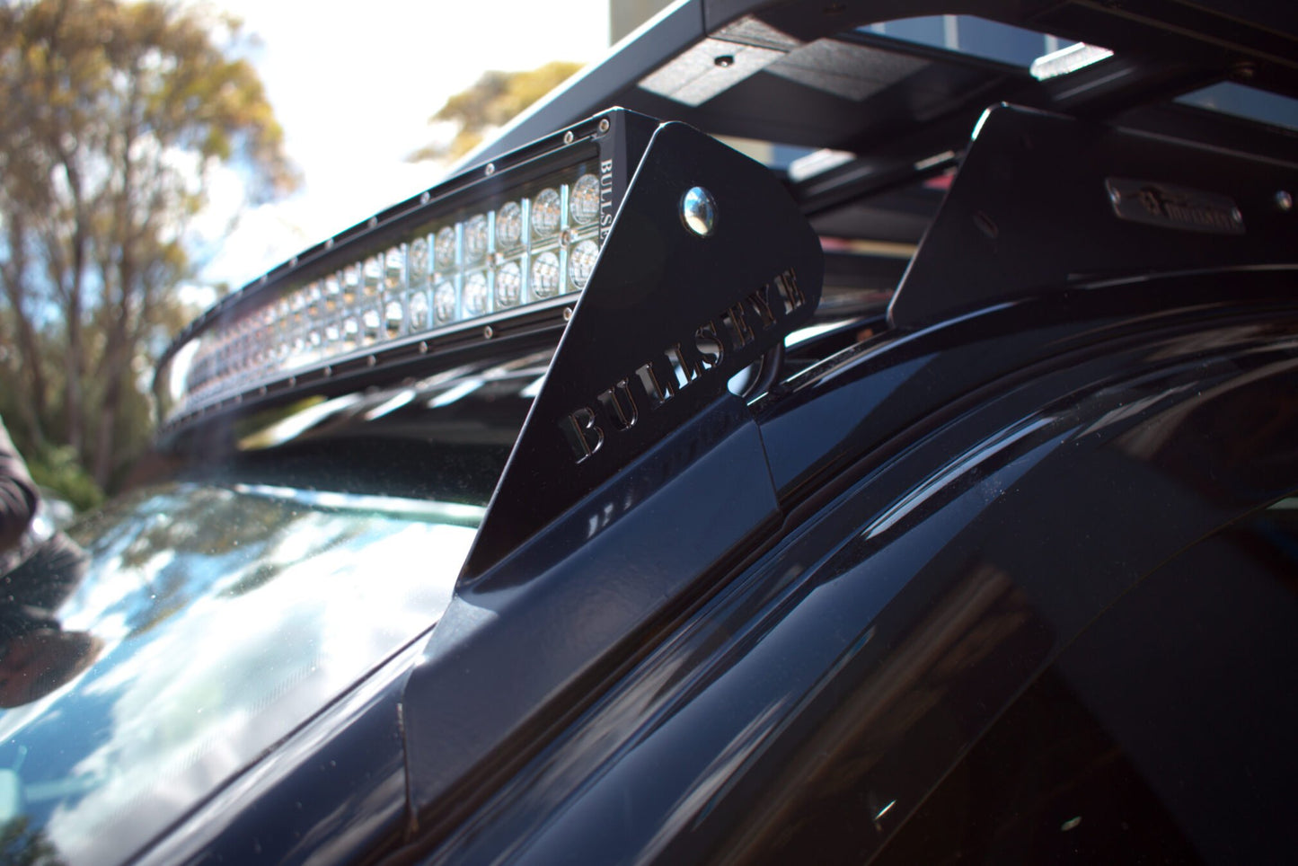 Ford Next Gen Ranger Curved Lightbar Roof Mount Bullseye Bracket