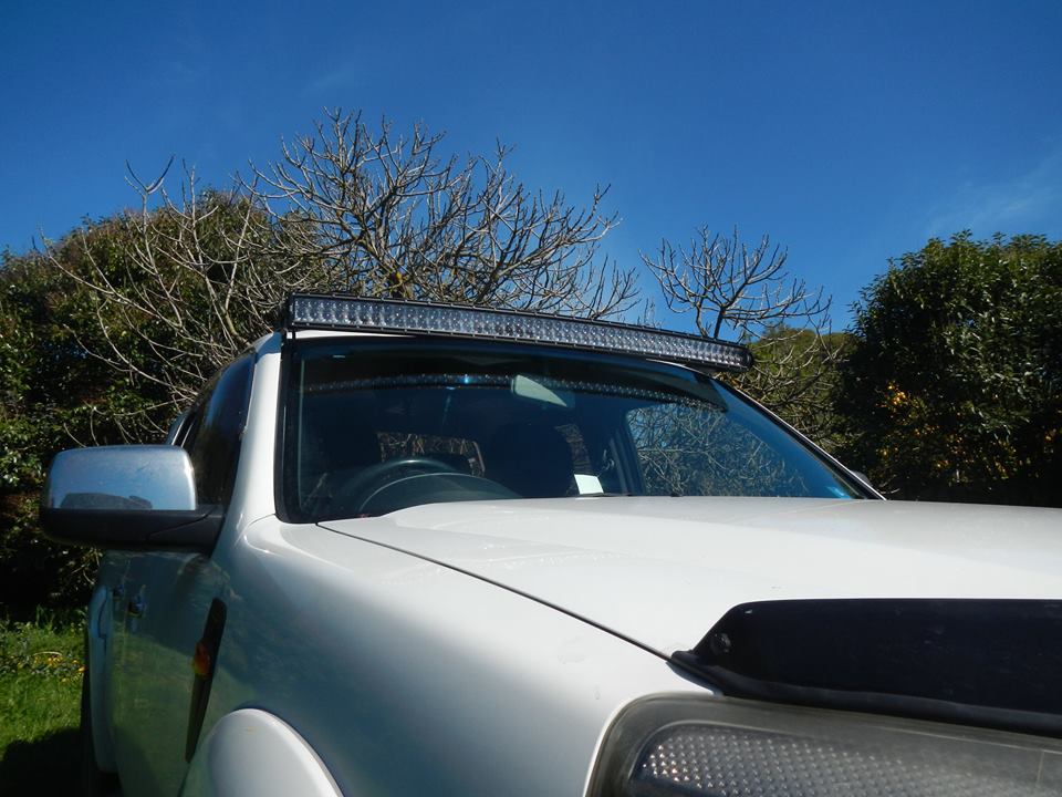 PK and PJ Ranger Bullseye Bracket Roof Mounted Lightbar Bracket