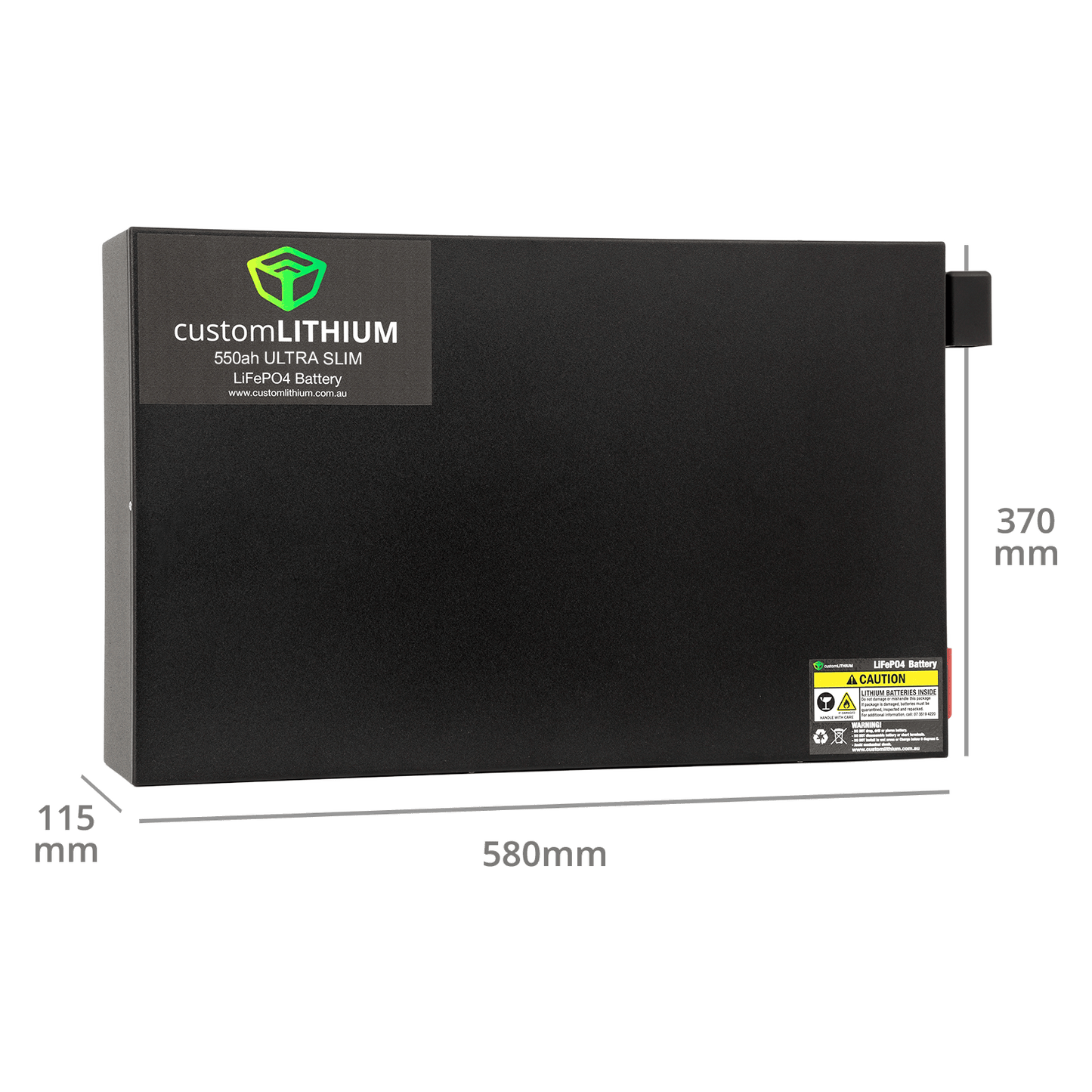 Custom Lithium Ultra Slim 550Ah