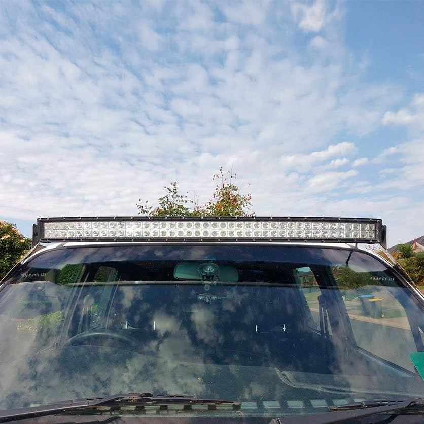 Toyota Hilux N60 Bullseye Bracket Curved Lightbar Mount
