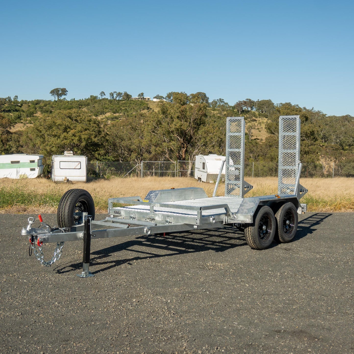 excavator digger trailer steel toowoomba quality
