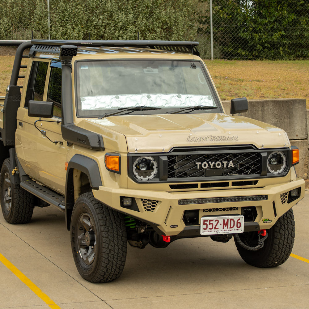 
                  
                    Solar Screens for Toyota Landcruiser 79 Series 2022+
                  
                