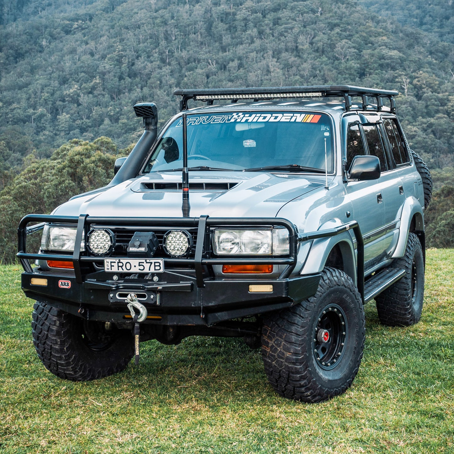 80 Series Landcruiser DPF Bonnet