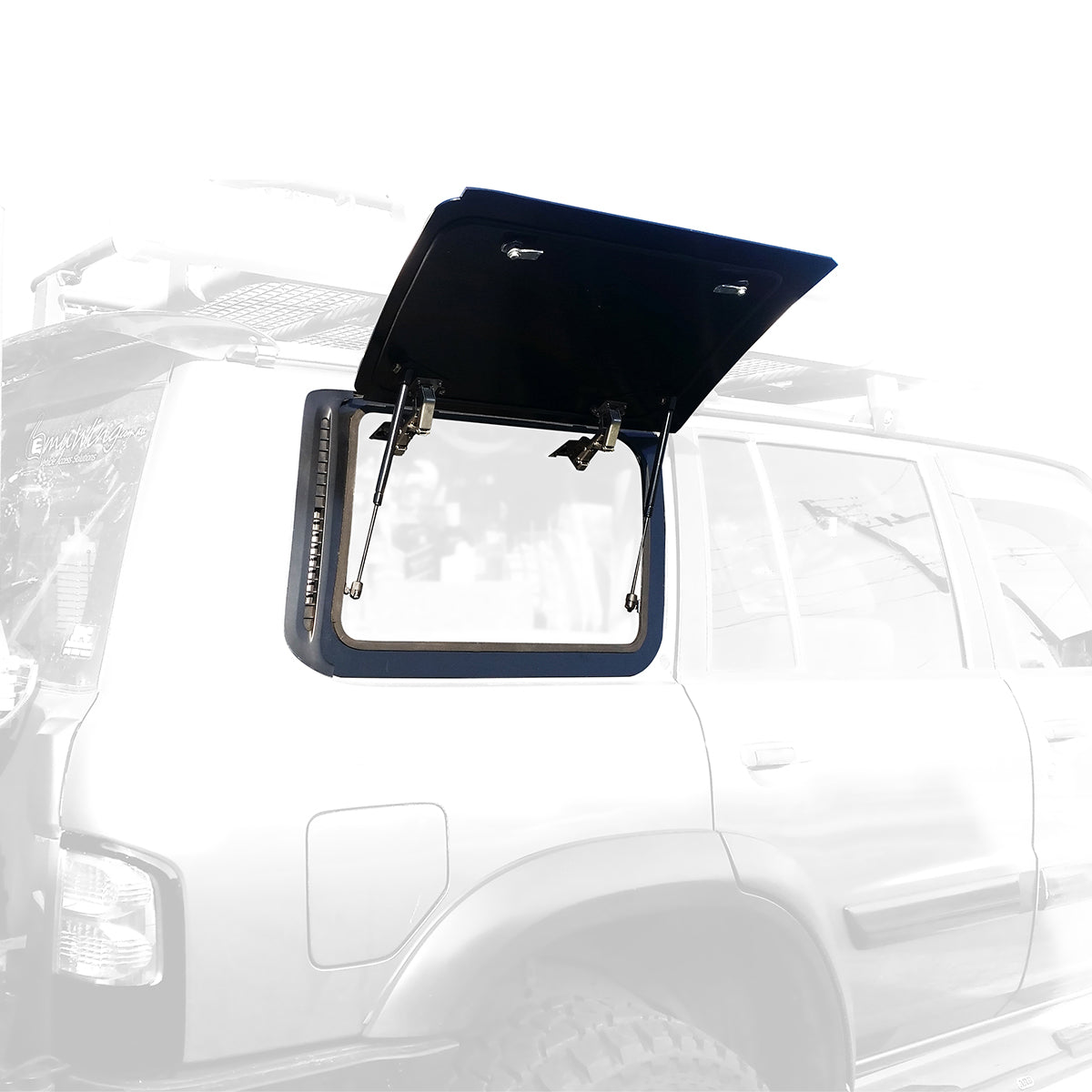 
                  
                    Emuwing Gullwing Window to Suit Nissan Patrol GU LWB (1997–2015)
                  
                