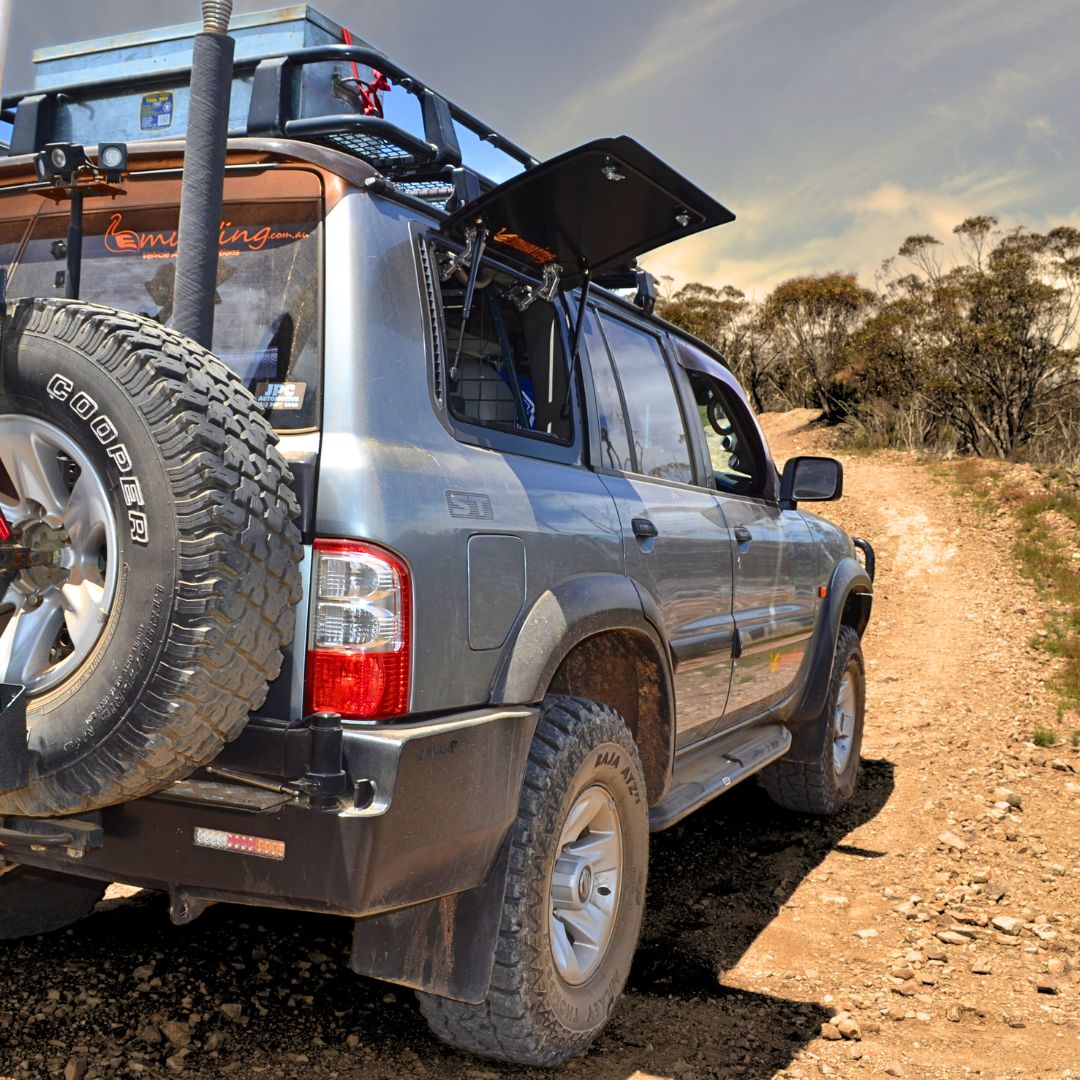 
                  
                    Emuwing Gullwing Window to Suit Nissan Patrol GU LWB (1997–2015)
                  
                