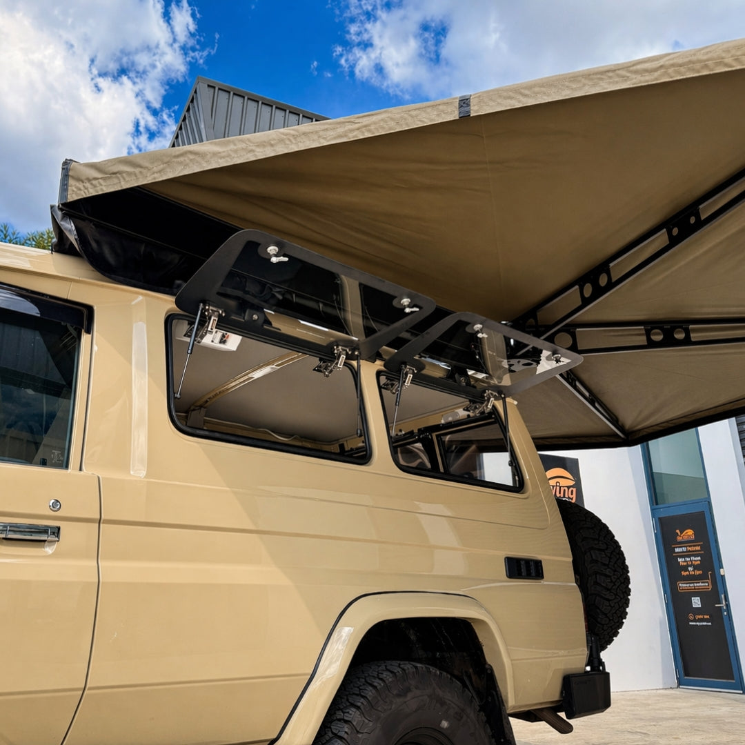 
                  
                    Emuwing Gullwing Window to Suit Toyota Land Cruiser Troop Carrier 75 & 78 Series (1984–Present)
                  
                