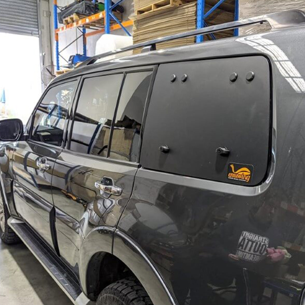 
                  
                    Emuwing Gullwing Window to Suit Mitsubishi Pajero Gen 4 (2006–2021) NS, NT, NW, NX
                  
                