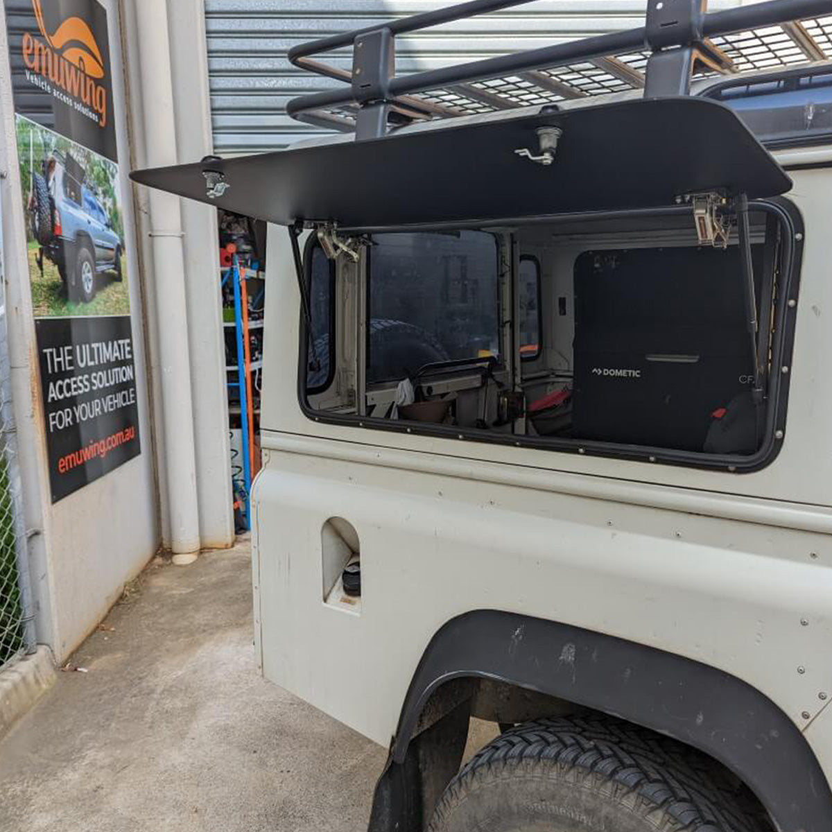
                  
                    Emuwing Gullwing Window to Suit Land Rover Defender 90 & 110
                  
                