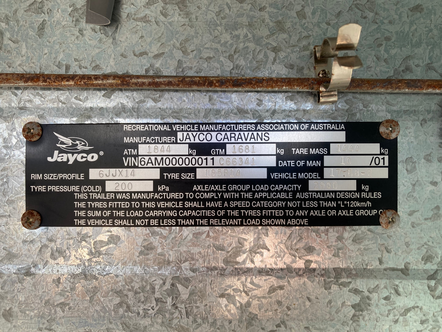 
                  
                    2001 Jayco Westport 18ft
                  
                