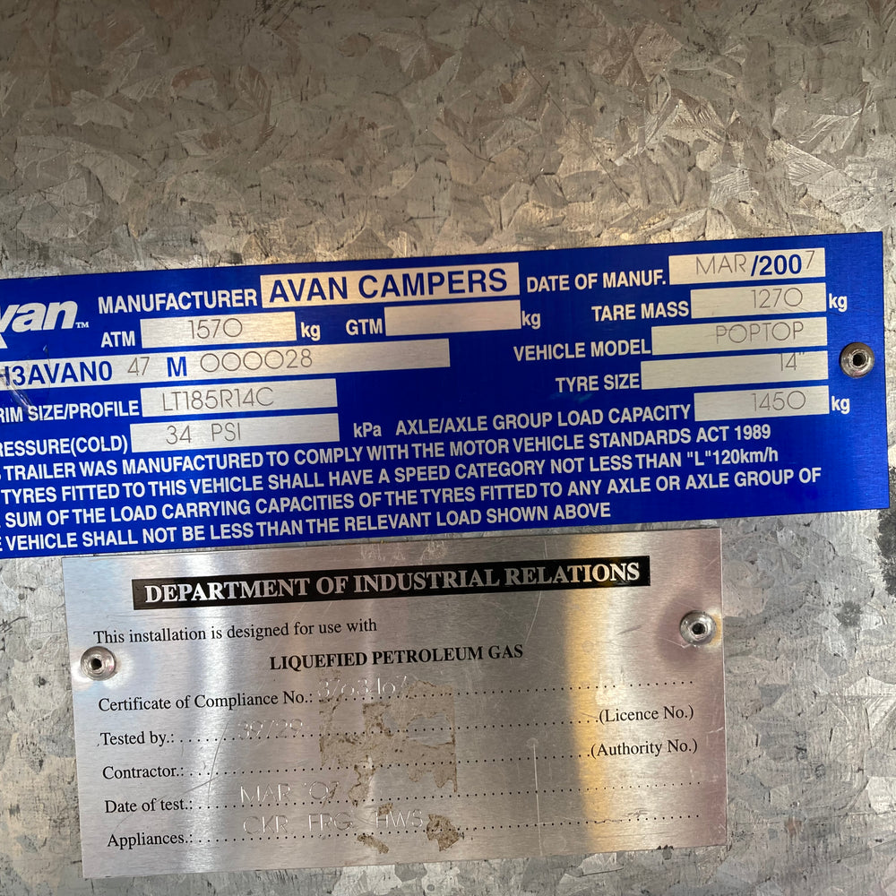 
                  
                    2007 Avan The Erin Mk2 17.5ft
                  
                