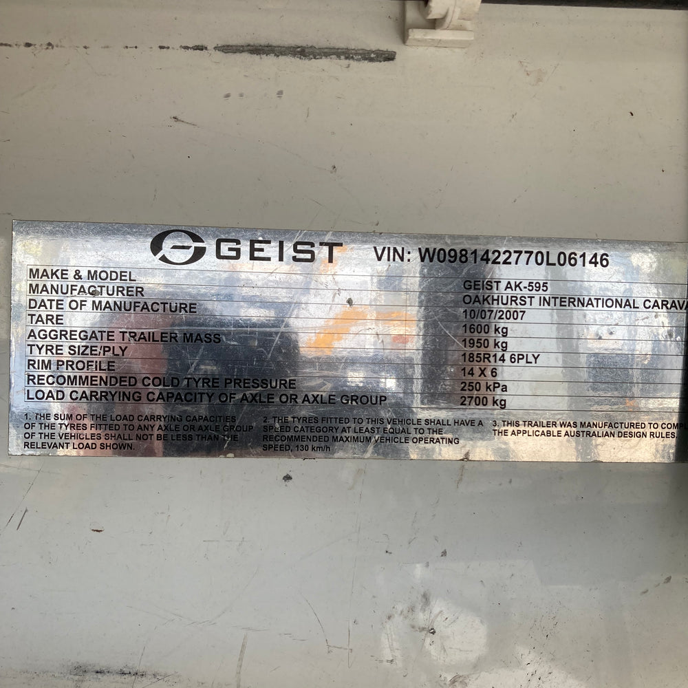 
                  
                    2007 Avan The Erin Mk2 17.5ft
                  
                