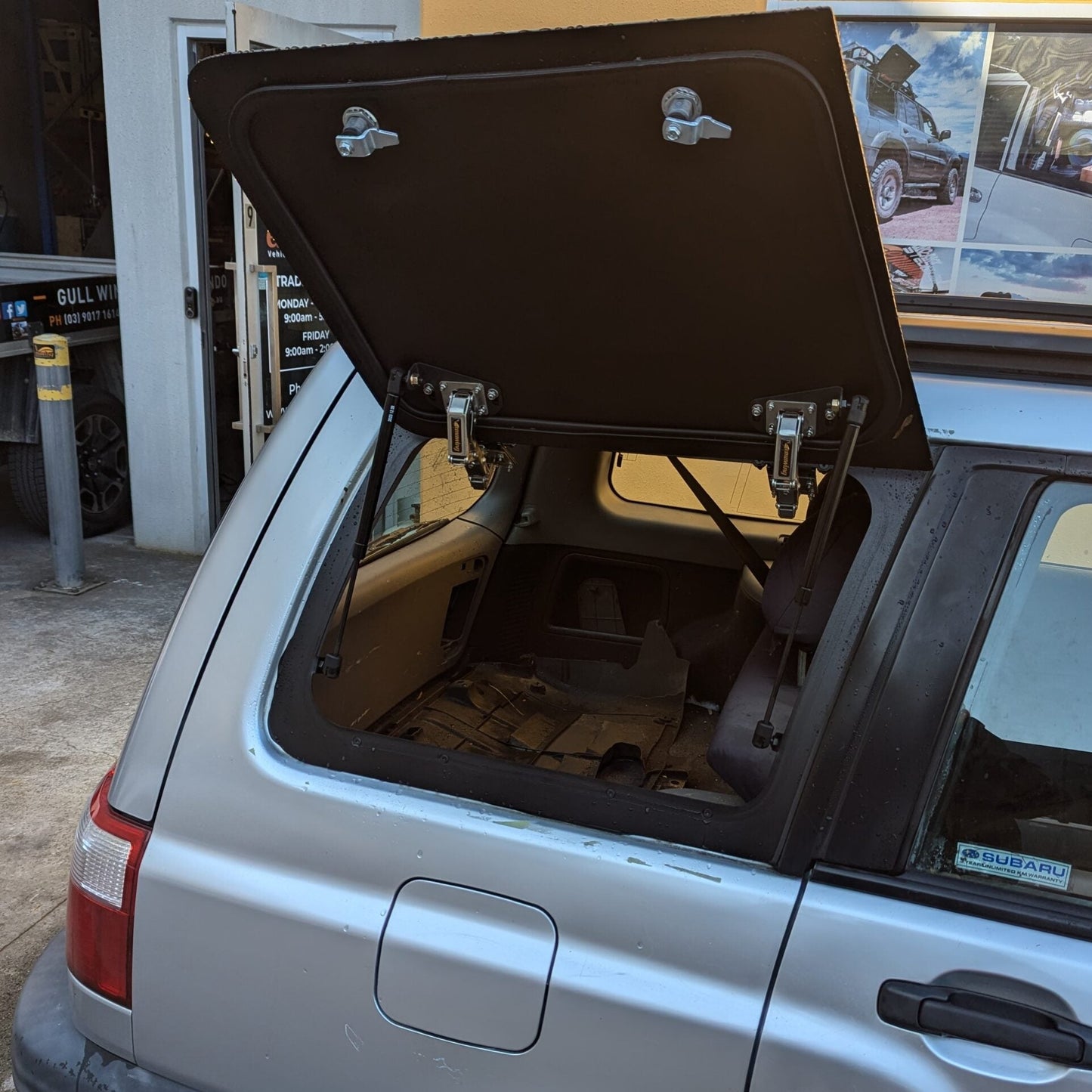 
                  
                    Emuwing Gullwing Window to Suit Subaru Forester SF
                  
                
