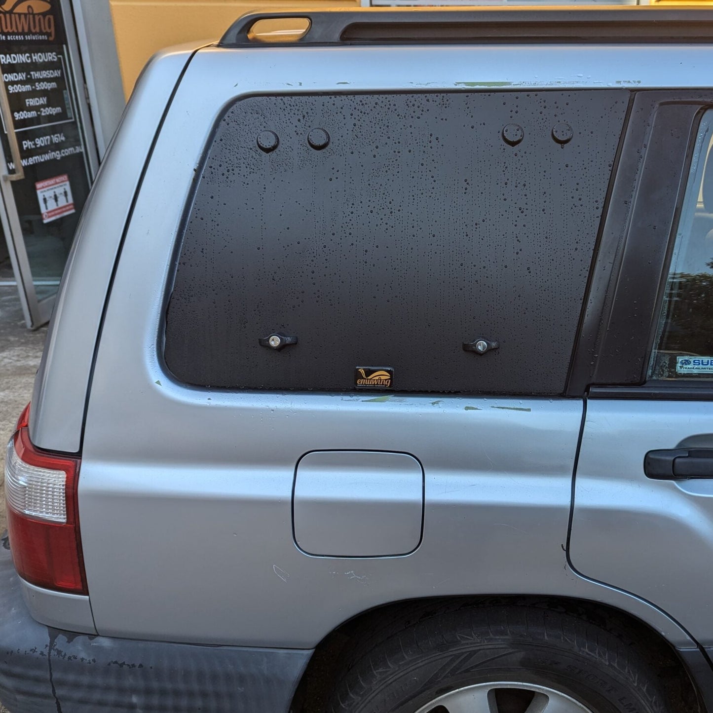 
                  
                    Emuwing Gullwing Window to Suit Subaru Forester SF
                  
                