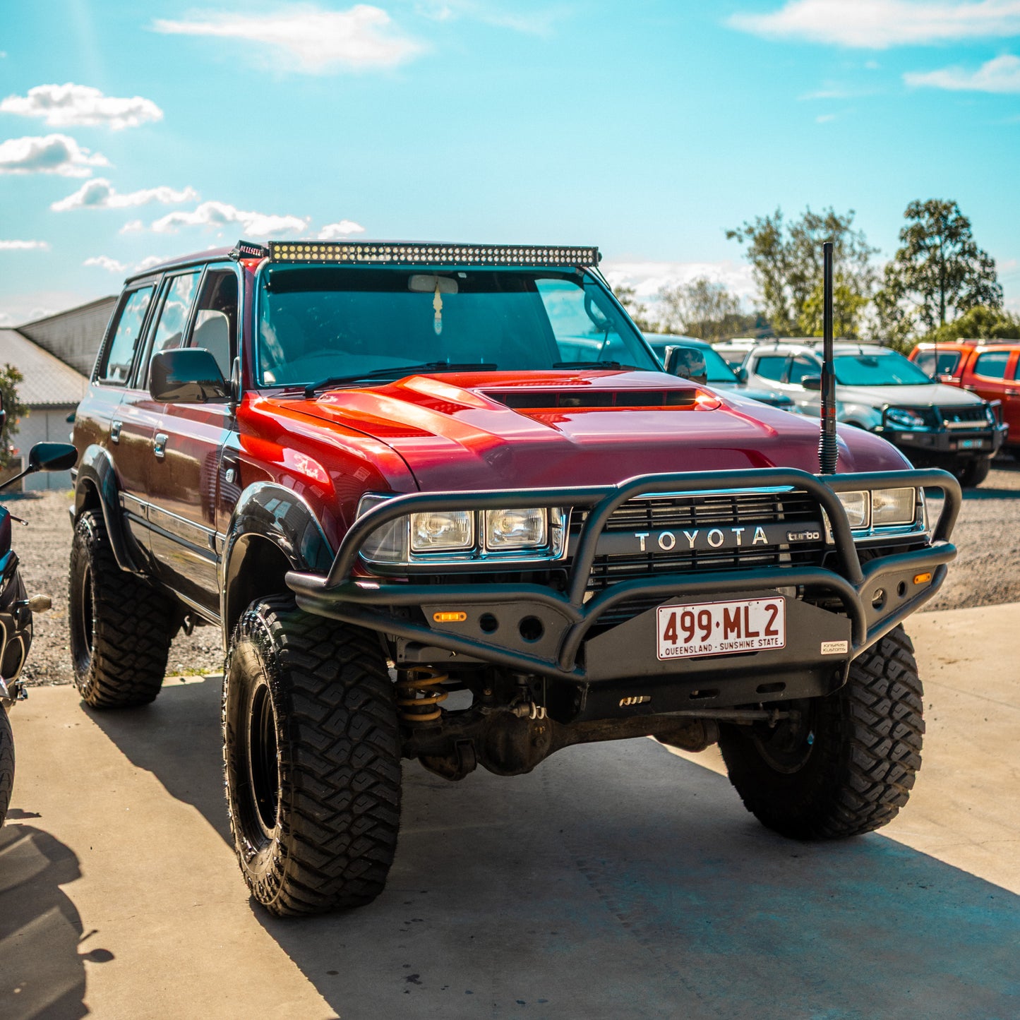 V8 DPF 79 Bonnet for 80 Series Landcruiser