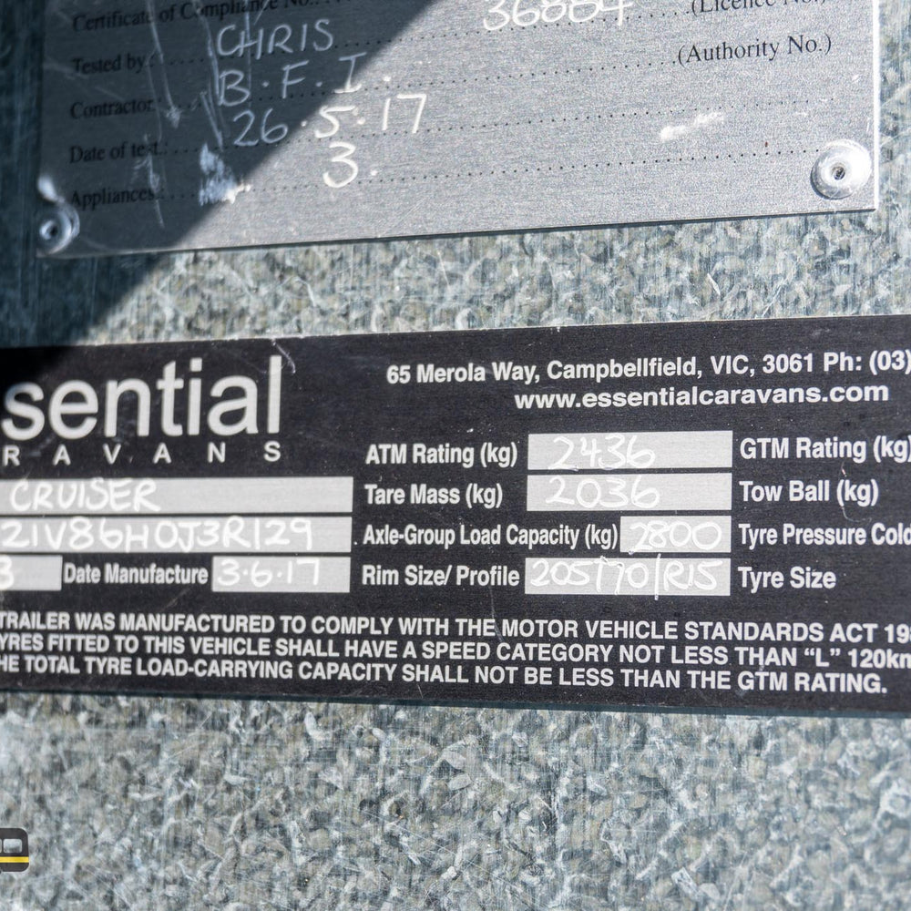 
                  
                    2017 Essential Caravans Grant Cruiser 19.5FT
                  
                