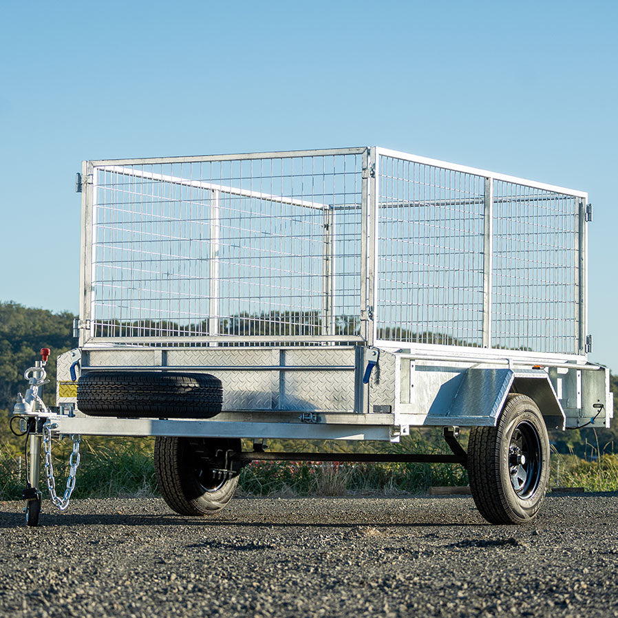Single Axle Box Trailer For Sale Toowoomba MAKS Caravan Centre