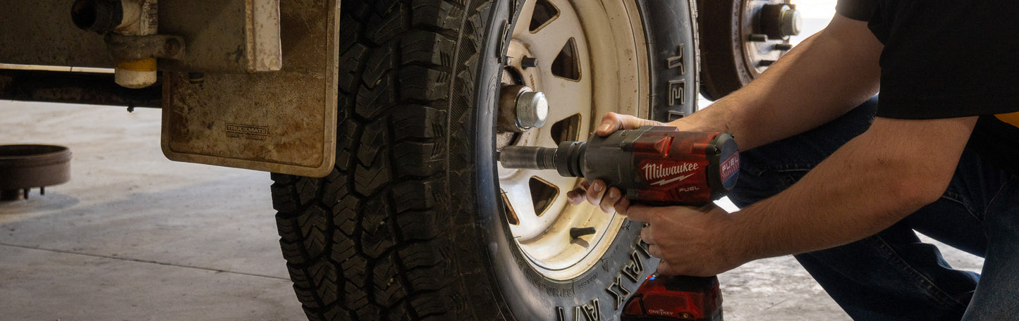 Removing Caravan Wheel